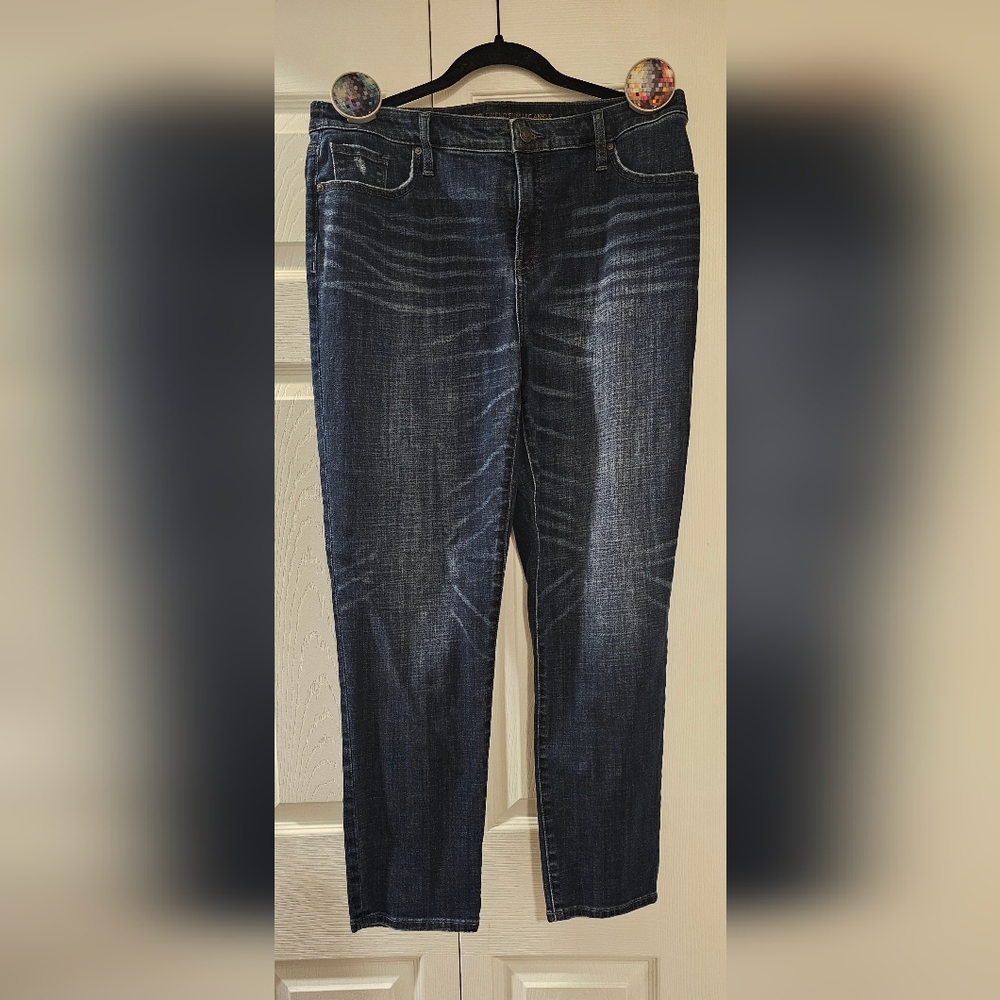 Chico's Girlfriend So Slimming Jeans 2R US 12